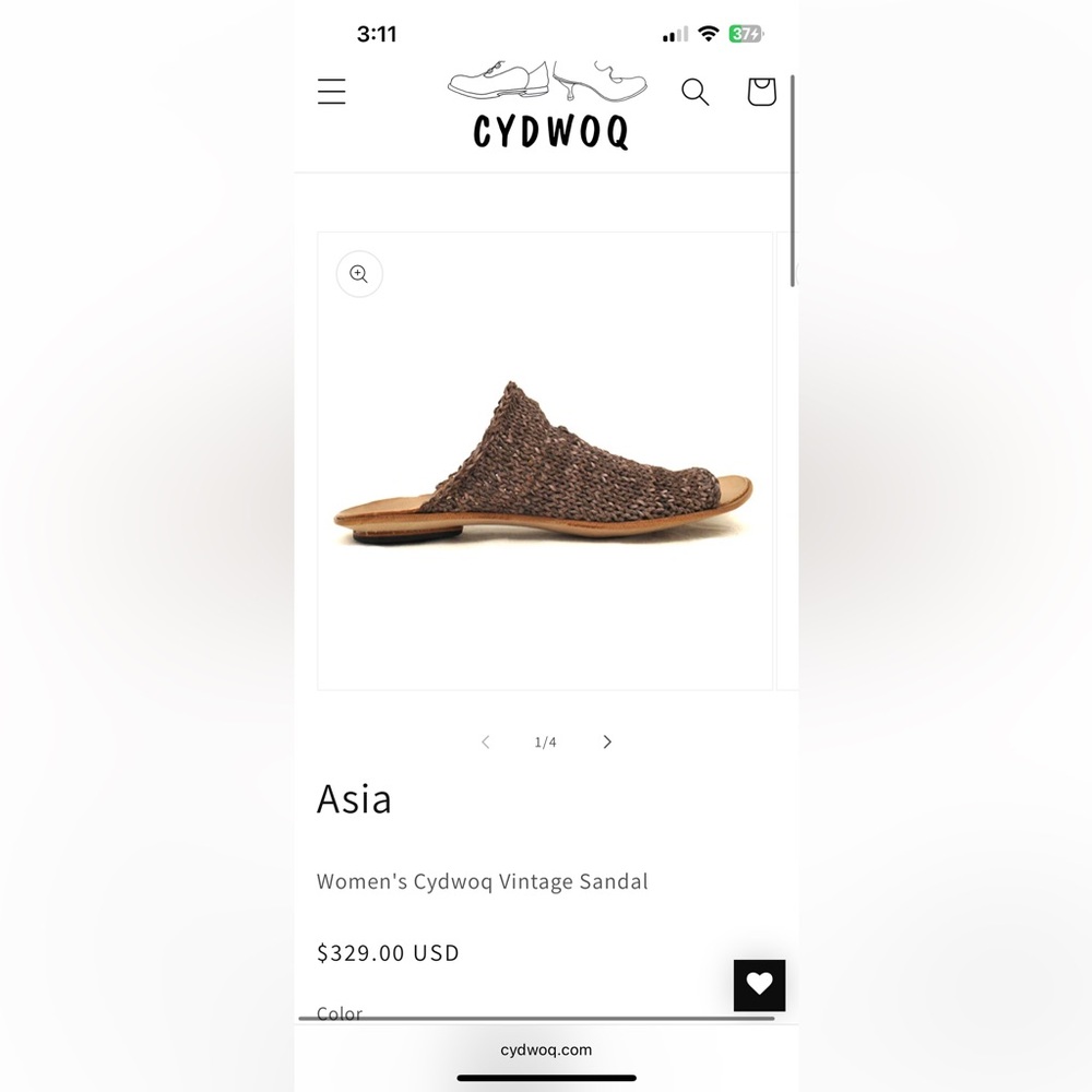 Cydwoq Asia BLUE Woven Sandals